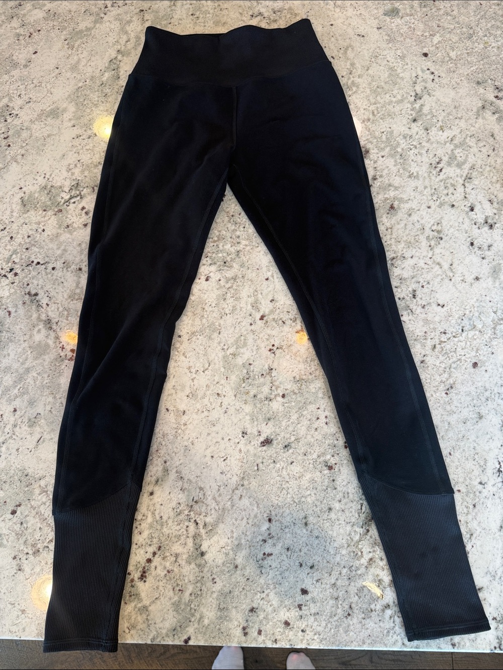Alo Womens Black Active Leggings